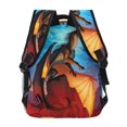 thumbnail image 4 of Wings Of Fire Backpacks Daily Large Capacity Backpack Lightweight Rucksack Casual Daypack Bookbag Shoulder Bag, 4 of 7