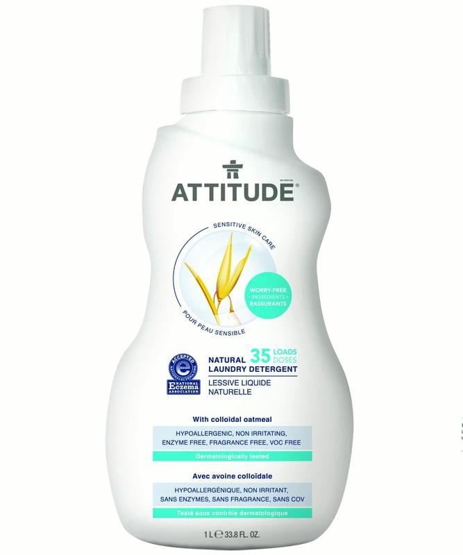 attitude sensitive skin care laundry detergent