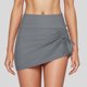 thumbnail image 1 of MKLEKYY Falda de Baño Plisada de Cintura Alta para Mujer, Pantalones Cortos de Yoga Triangulares de Doble Capa con Abertura y Cordón Ajustable, 1 of 3