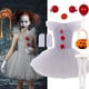 thumbnail image 2 of Gray Joker Tutu Tulle Dress for Girls Carnival Girl Creepy Clown Cosplay Clothes for Kids Party Scary Outfits Halloween Costume, 2 of 5