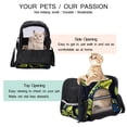 thumbnail image 3 of Frog Premium Pet Carrier - Portable Travel Bag for Small Dogs and Cats - 17x10x11.8 in - Fabric 900D Oxford Cloth,Nylon Webbing - Comfortable and Stylish Transport Solution!, 3 of 7