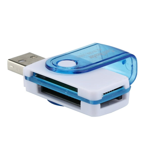 USB Multi Lecteur de Carte Mémoire 4 en 1 M2 MMC MicroSD TF MICRO