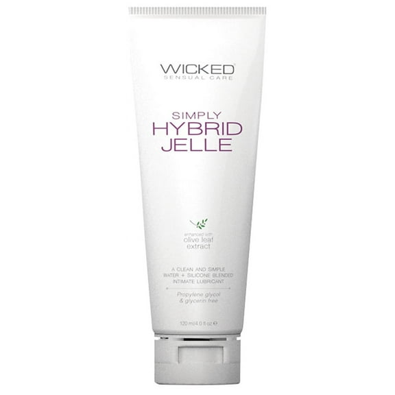 Wicked Sensual Care Simply Hybrid Lubricant - 4 oz, Gel
