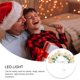 thumbnail image 5 of Guirnalda de luces LED con forma de piña, funciona con pilas, 10 luces LED decorativas para Navidad, hogar, boda, fiesta, dormitorio, cumpleaños (blanco cálido)., 5 of 7