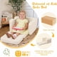 thumbnail image 4 of Silla para Niños MeMoreCool 2 en 1, sofá cama plegable para niños, beige, 4 of 8