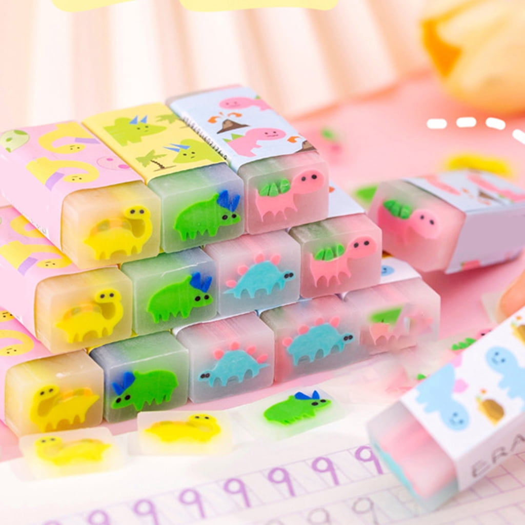 32/36 Pcs Fruit Erasers Aesthetic Erasers Lovely Animal Pencil Erasers Soccer Erasers Easy To Prizes for