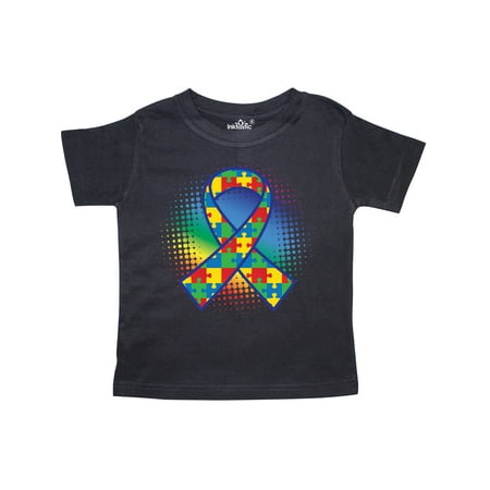 

Inktastic Autism Awareness Ribbon Support Walk Gift Toddler Boy or Toddler Girl T-Shirt