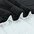 thumbnail image 6 of Soft Micromink Sherpa Comforter Set - 3-Piece Fluffy & Ultra Cozy Reversible Comforter with 2 Pillowcases | Warm Plush Bedding for Queen/King Size, 6 of 6