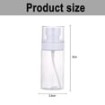 thumbnail image 2 of Botellas de spray de viaje, 4 unidades, rellenables, vacías, de plástico transparente, para perfume, enjuague bucal, atomizador, tamaño de viaje., 2 of 6