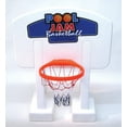 thumbnail image 2 of SWIMLINE Pool Basketball Hoop Poolside Game POOL JAM Heavy Duty With Plastic Rim For Kids & Adults Swimming Splash Hoops Games With Midsize Water Basketball, Toy For Pools, Outdoor Summer Hoops 9189M, 2 of 4