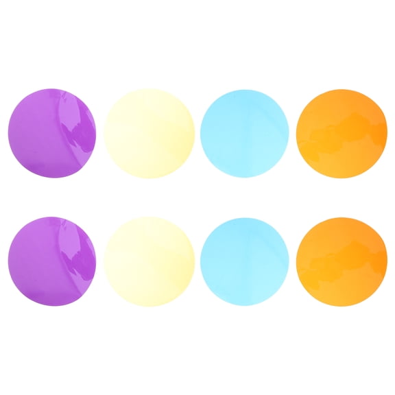 GETAJGHSD Warm Light Correction Film Assorted Color Pet for Lights Simple Peel-and-Stick 8Pcs