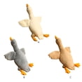 thumbnail image 4 of Vogacara Juguetes de peluche de pato gigante de 50cm, almohada para dormir de dibujos animados, muñecos de ganso de cisne de peluche, cojín Muñecas y casas de muñecas Blanco, 4 of 6