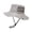 Grey, variant on Breathable Wide Brim Boonie Hat for Outdoor Activities Lightweight Travel Fishing Mesh Cap Blue