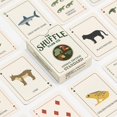 thumbnail image 2 of Juego de cartas Shuffle Club Co Animal (baraja individual), baraja de animales salvajes ilustrada a, 2 of 8