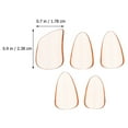 thumbnail image 3 of 5Pcs Professional PC Pipa Nails String Instrument Parts Pipa Accessories (Orange), 3 of 7