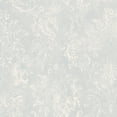 thumbnail image 1 of Norwall SD36105 Canvas Damask Prepasted Wallpaper, Blue, Cream, 1 of 1
