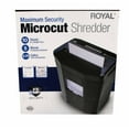 thumbnail image 1 of Royal Microcut Shredder, Black, 1 of 2