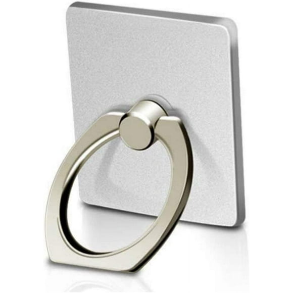 SHENMO Cell Phone Holder Ring 360 Rotation For iPhone XS X 8 7 6S 6 5S 5C 5, Samsung Galaxy S9 S8 S7Edge S7 S6 Note 8 5 (Silver)