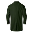 thumbnail image 4 of Fgnfyis Mens Jackets Lightweight Fashion Handsome Long Wool Overcoat Comfortable Warm Soft Coat Mens Coats and Jackets Green L, 4 of 5