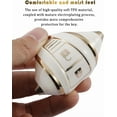 thumbnail image 4 of Soft TPU Golden-edge 6 Button Key Fob Cover Protector Fit for Honda Odyssey Freed Elysion Keyless Full Protection Key Fob Case with Keychain, 4 of 5