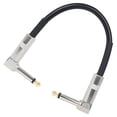 thumbnail image 2 of Guitar Effects Cable Black Metal For Musician Performance 1Pack 15.6x0.5x1.8in, 2 of 9
