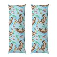 thumbnail image 1 of Fotbe Cute Otters Funda para Almohada Corporal con Diseño, Funda de Microfibra Ultrasuave de 20x54 Pulgadas, Ropa de Cama Elegante, 1 of 7