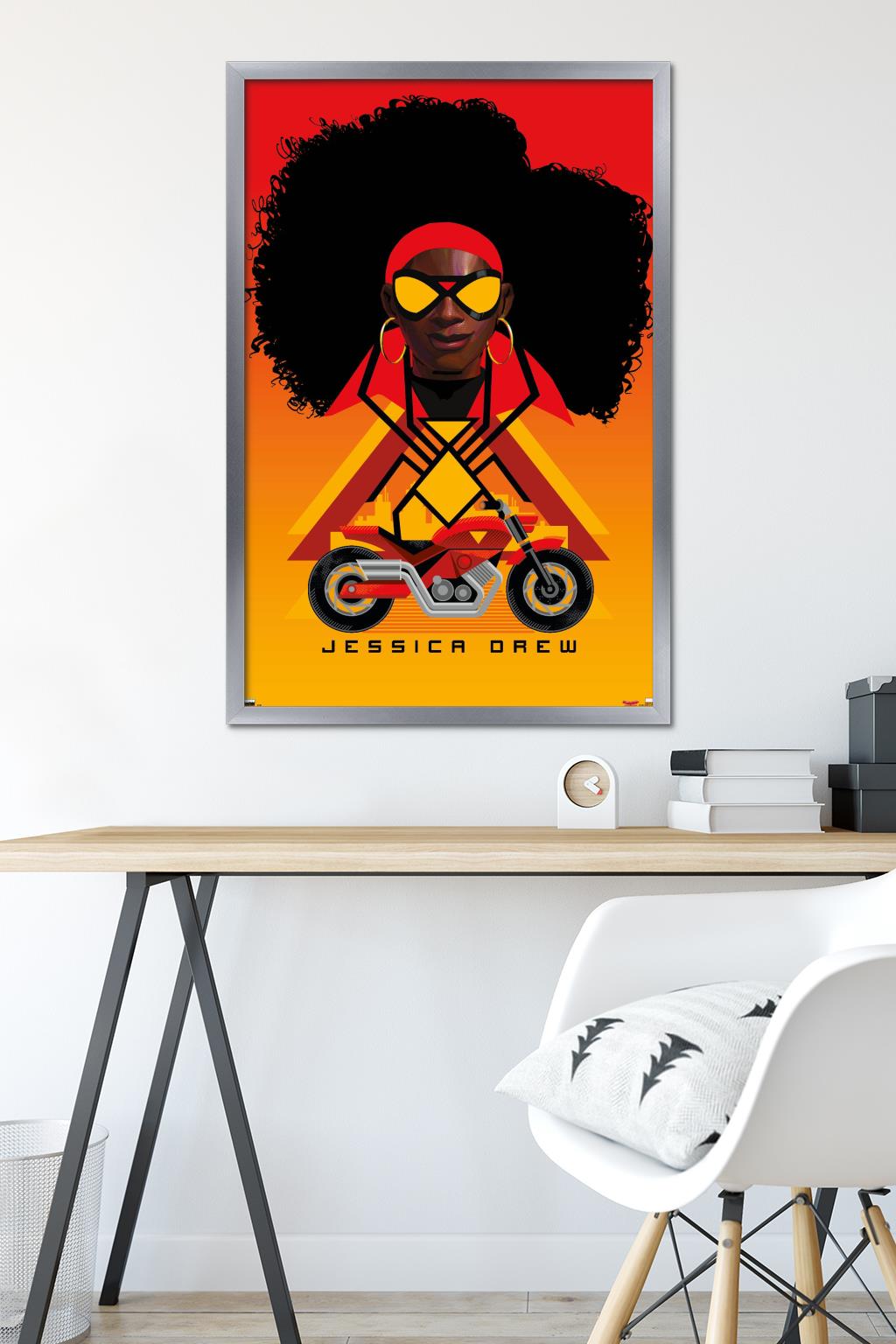 Marvel Spider-Man: Across the Spider-Verse - Spider-Woman Wall Poster, 22.375" x 34" Framed