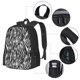 thumbnail image 2 of Disketp Zebra Mochila Minimalista de Gran Capacidad, Mochila de Viaje para Escuela, Trabajo o Uso Diario, 2 of 6