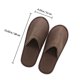 thumbnail image 2 of ADDHAT 10 Pares De Zapatillas Desechables Para Color Café Material Premium, 2 of 8