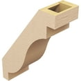 thumbnail image 5 of Ekena Millwork 5"W x 12"D x 16"H Copenhagen Rough Cedar Woodgrain TimberThane Knee Brace, Primed, 5 of 6
