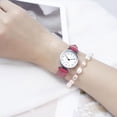 thumbnail image 4 of Ladies Wrist Watches Leather Strap Watch Quartz Analogue Metal Womens GX, 4 of 8