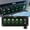 Green, variant on Nilight 5 Gang Rocker Switch Panel Green Backlit with 4.8 Amp Dual USB Charger Voltmeter Waterproof 12V 24V DC Rocker Switch with Night Glow Stickers for Car Trucks Boats RVs