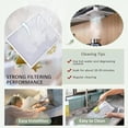 thumbnail image 4 of 2 Pcs Cooker Hood Metal Mesh Grease Filter,320 x 260 mm Replacement Cooker Hood Filters,Metal Mesh Extractor Vent Filter,for Cooker Hood Extractor Vent Grease Filter, 4 of 5