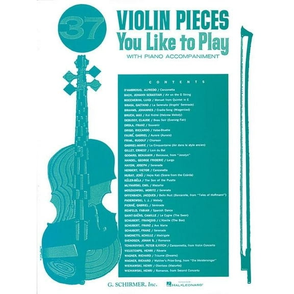37 Violin Pieces You Like to Play, (Paperback)