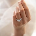 thumbnail image 5 of Diamond Shining Rings Exquisite Rhinestone Rings for Women Jewelry Personality Hollow Out Crystal Promise Ring Hands Rings Couples Bands, 5 of 6
