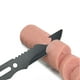 thumbnail image 5 of Spork de Acero inoxidable con silbato Para campamento al aire libre negro Ehuebsd, 5 of 9