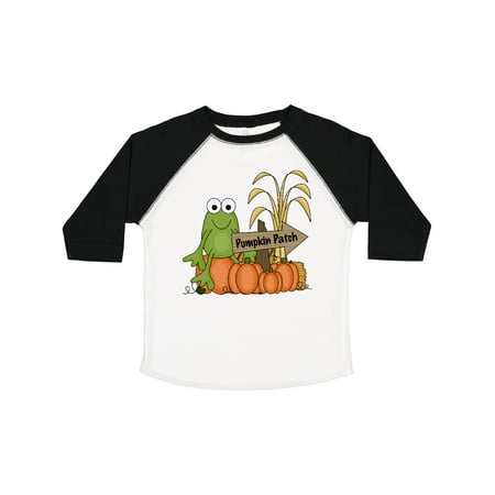 

Inktastic Frog at a Pumpkin Patch Gift Toddler Boy or Toddler Girl T-Shirt