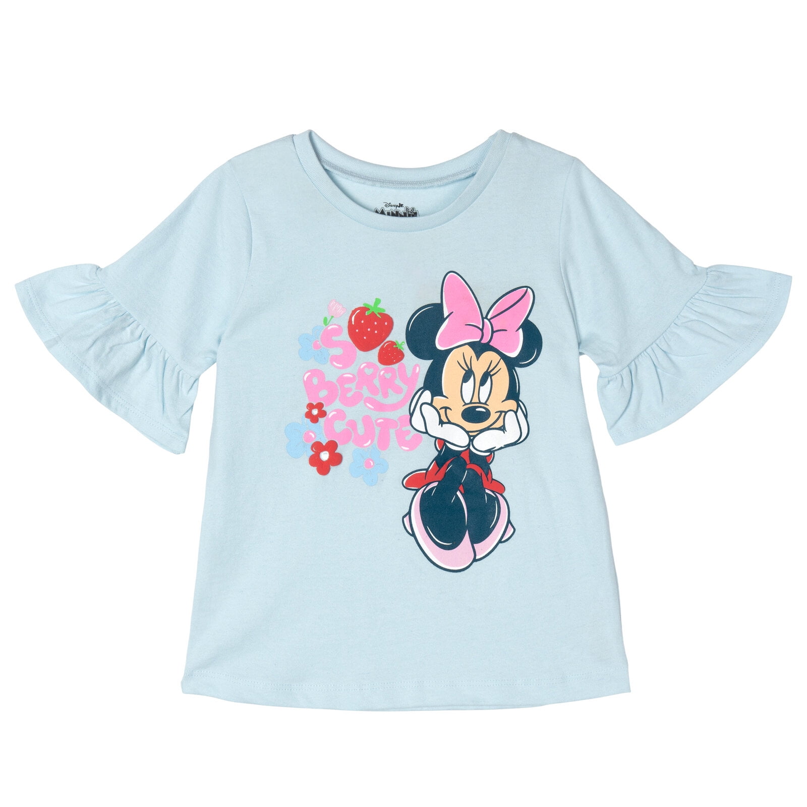 Disney Minnie Mouse T-Shirt and Gauze Shorts Outfit Set Toddler to Big Kid