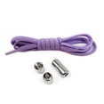 thumbnail image 1 of Laceless elastic shoelaces - one size - one pair in purple, 1 of 1