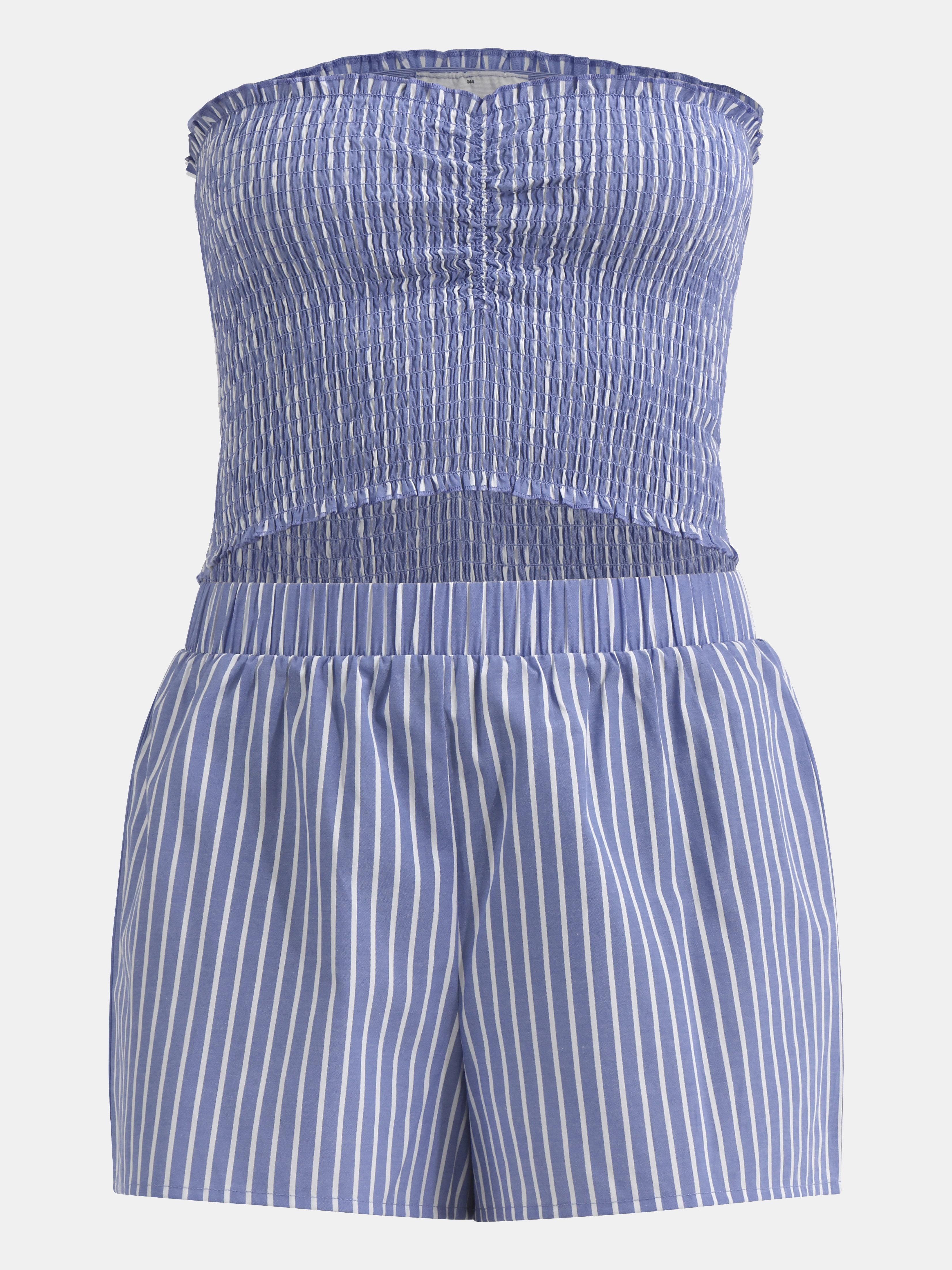 No Boundaries Smocked Tube Short Set, Women's