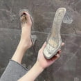 thumbnail image 2 of Women's Transparent High Heels High Heel Sandals Sxq, 2 of 3