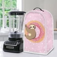 thumbnail image 5 of HELLHERO Donut Sloth Blender Dust Cover Proof Stain Kitchen Home Easy to Clean Spill-Proof Protective Case with Reusable, 5 of 6