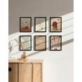 thumbnail image 6 of HAUS AND HUES 6x8 Black Metal Picture Frames - Black 6x8 Photo Frames - Features Premium Aluminum, Vertical Hanging, Easel Back for Tabletop, Home, Office (6x8 in, Black, Set of 9), 6 of 6