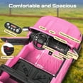 thumbnail image 2 of East doll 24 Volt Power Ride on Toys Car for Big Kids, Licensed Chevrolet 2 Seater Ride-on UTV Cars, 24V Ride ons, 800W Motor, Remote Control, 2-5MPH, Electric Car, Pink, 2 of 7