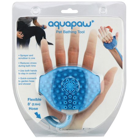 Aquapaw Pet Bathing Tool | Pet Shower Sprayer and Scrubber ...