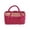 Hot Pink, variant on CSStudio Boho Floral Storage Basket with Handles, Portable Quilted Fabric Organizer Bin for Nursery Bedroom Bathroom Cosmetics Sundries