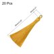 thumbnail image 2 of Marcapáginas Borlas - 20uds 3.66" Sedoso Suave Mini Borla con Lazos para Llavero Graduación Mano Hecho Bricolaje Artesanía Accesorio, Trigo Unique Bargains borlas artesanales, 2 of 5