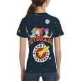 thumbnail image 5 of Futurama Planet Express Logo Teen T-Shirt Crewneck Short Sleeve Double-Sided Print Summer Tee Shirts Top For Youth Boys Girls Children Large, 5 of 7