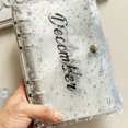 thumbnail image 1 of A6 Monthly Weekly Planner Set With Zipper Bags Loose Leaf Journal Organizer Budget Agenda Book, 1 of 7