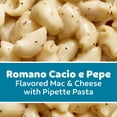 thumbnail image 3 of Kraft Mac and Cheese Restaurant Edition Macaroni and Cheese, 1 Box, for Easy Mealtime Solutions, Romano Cacio e Pepe Flavored, Made with Real Cheese, 9.5 oz, 3 of 15